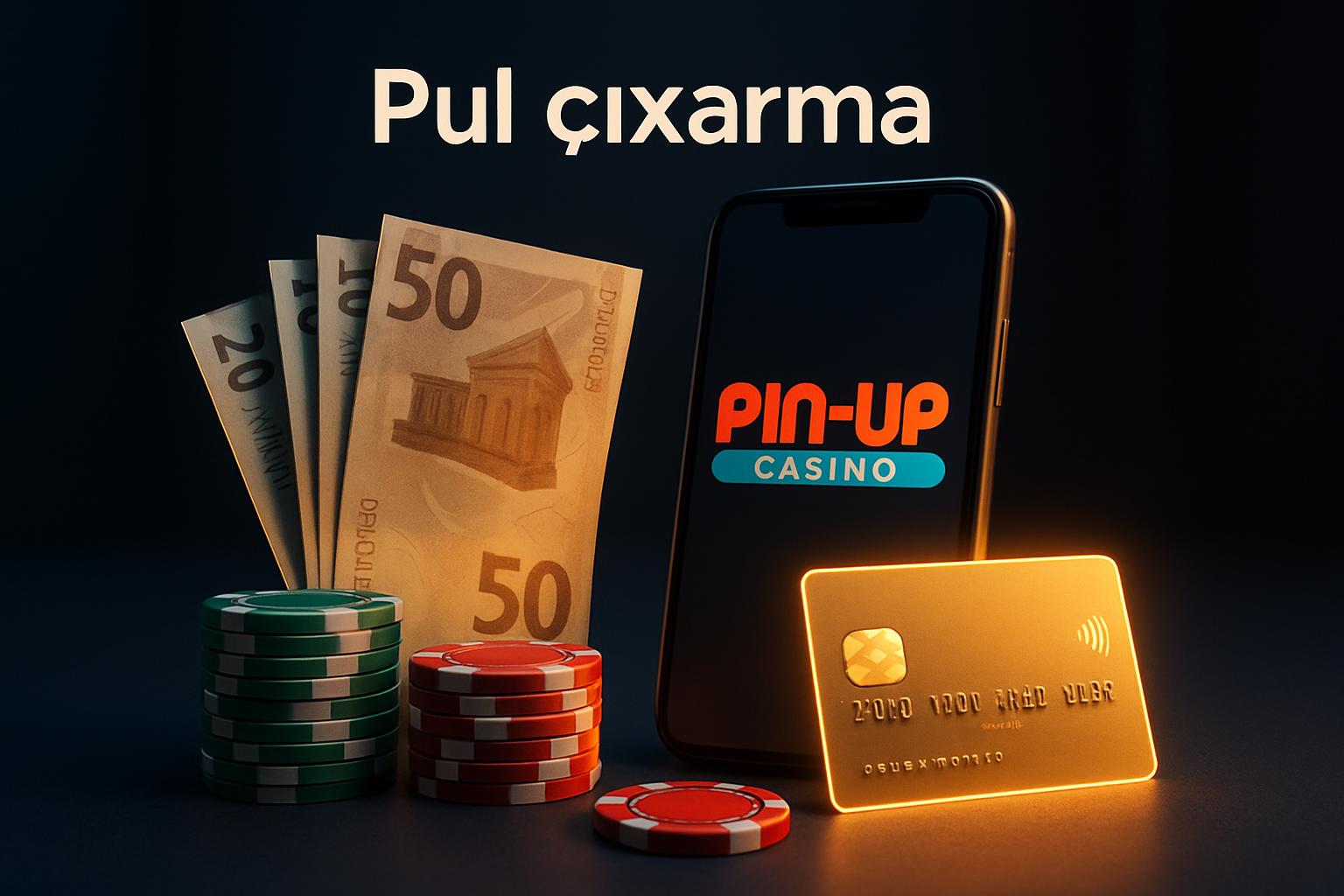 Pin Up Casino pul çıxarma